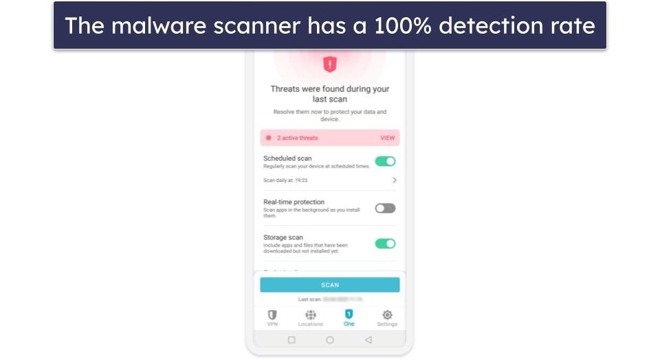 Surfshark Antivirus Ease of Use & Setup — Easy-to-Navigate App That’s Quick to Install (+ Great Android App)