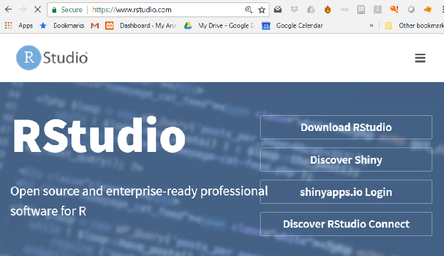 Chapter 1 R, RStudio and RStudio Cloud