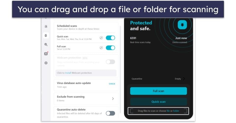 Surfshark Antivirus Security Features — Lightweight Scanner, Great VPN & More