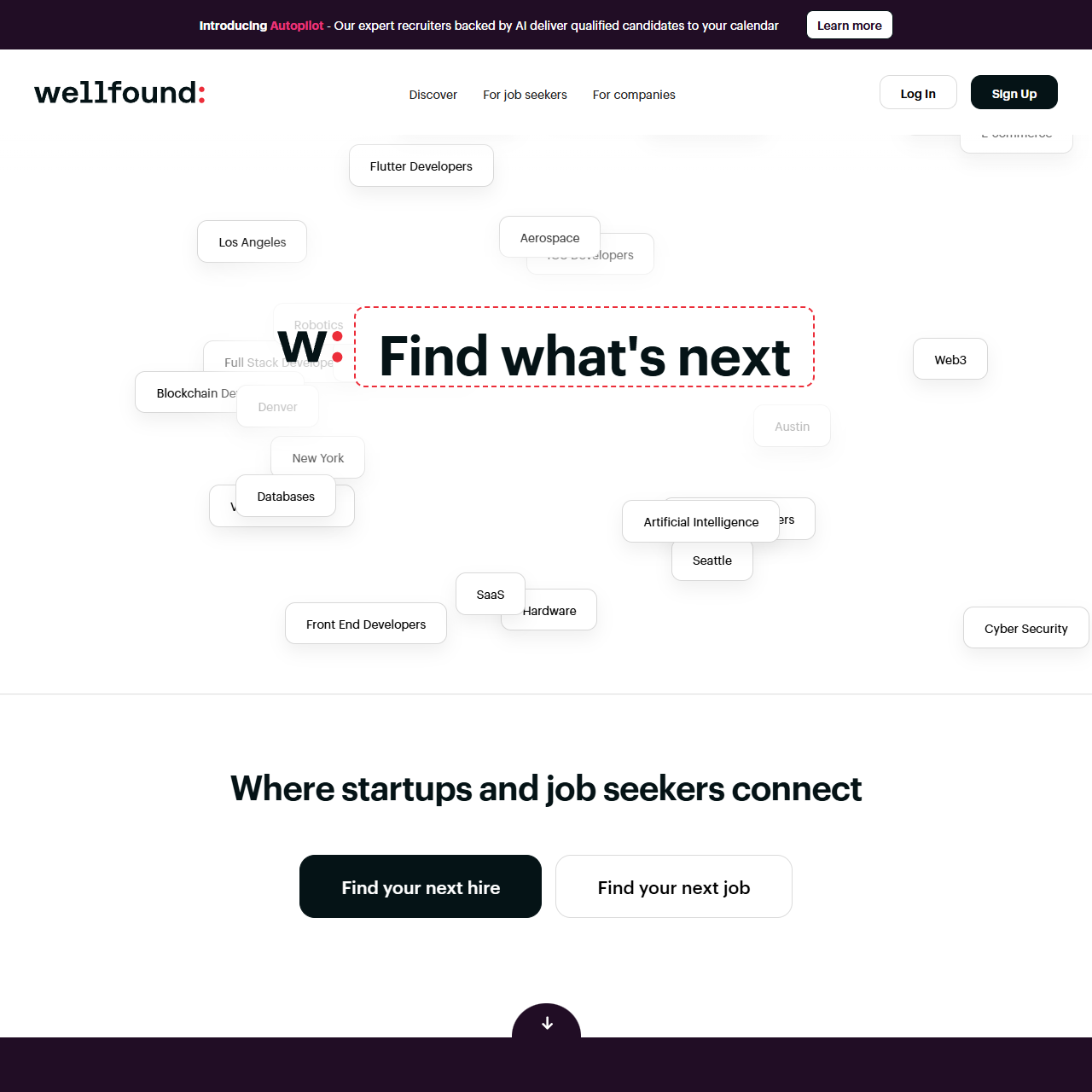 Wellfound (formerly AngelList Talent)