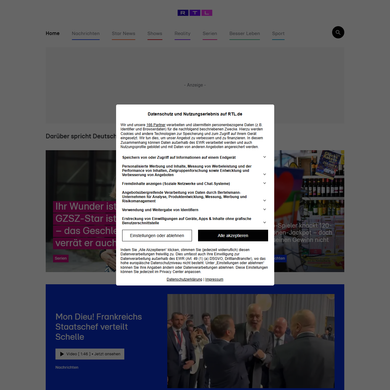 RTL.de: Nachrichten