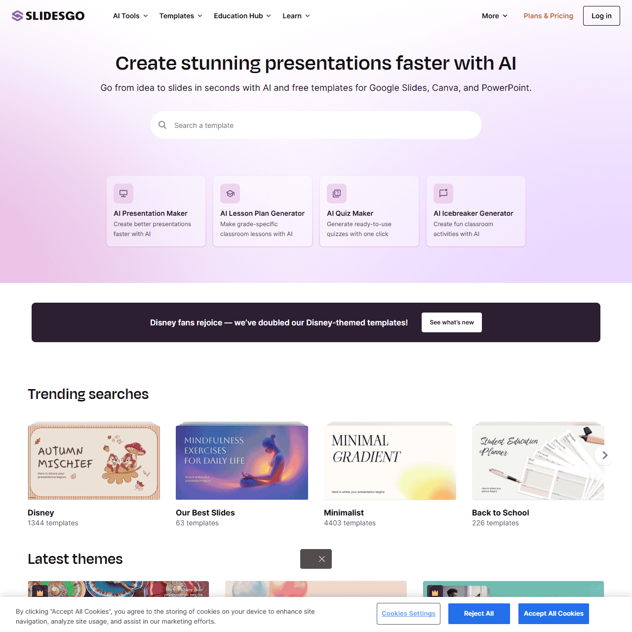 Free Google Slides themes and Powerpoint templates