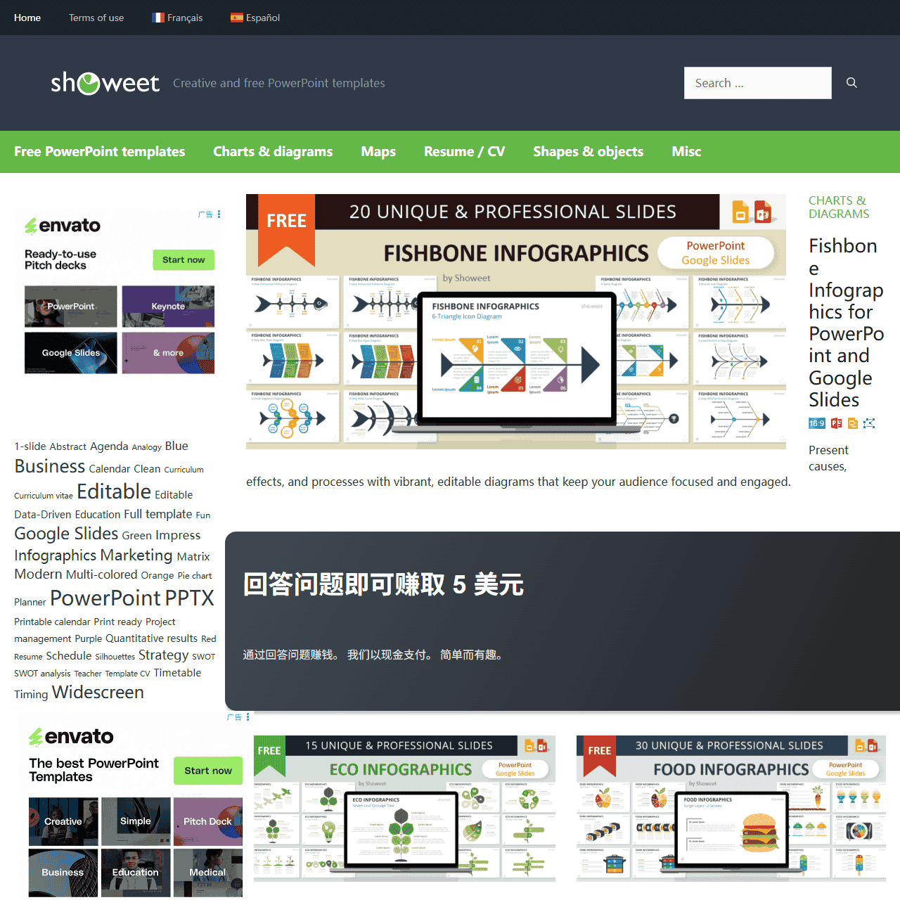 Creative and free PowerPoint templates