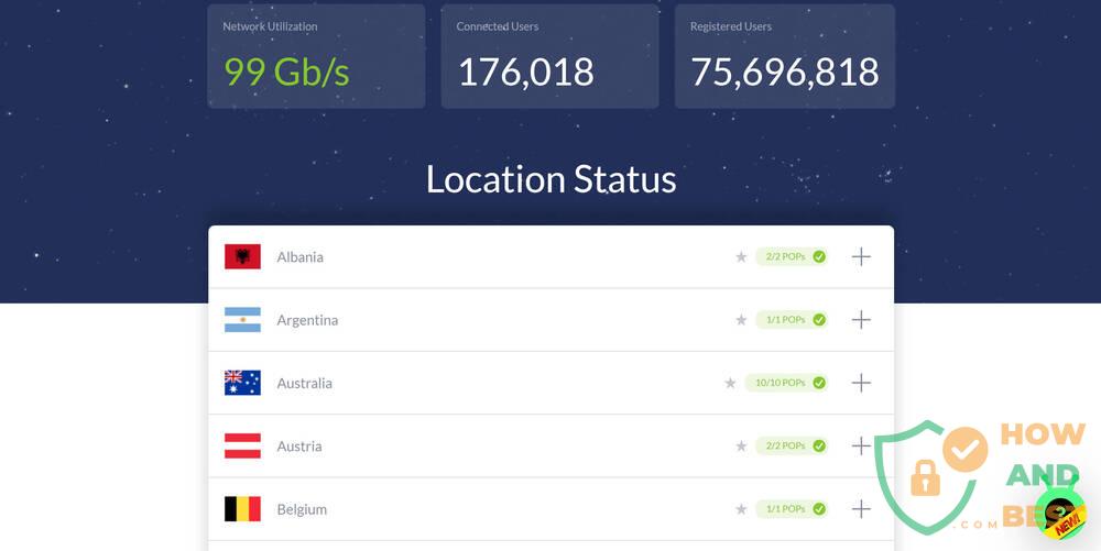 windscribe非常适合流媒体